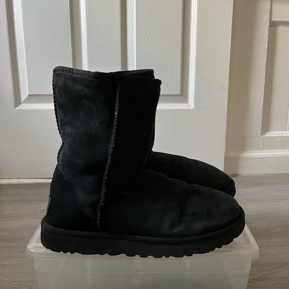 Black UGG boots